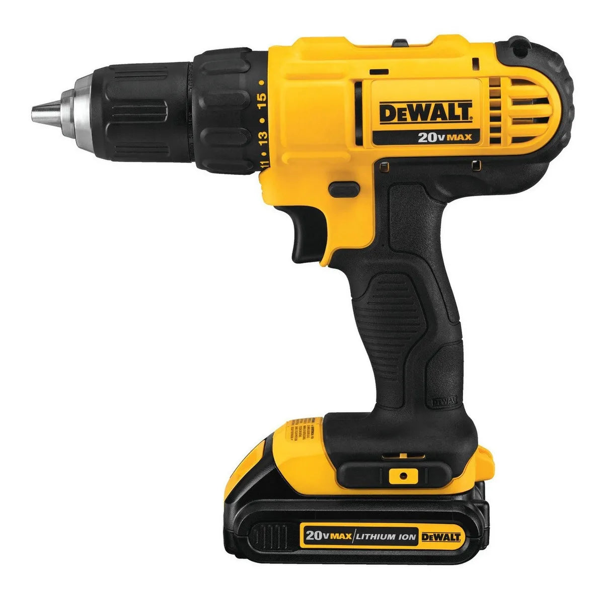 Taladro Atornillador Inalámbrico DeWalt 1/2" 20V DCD771C2