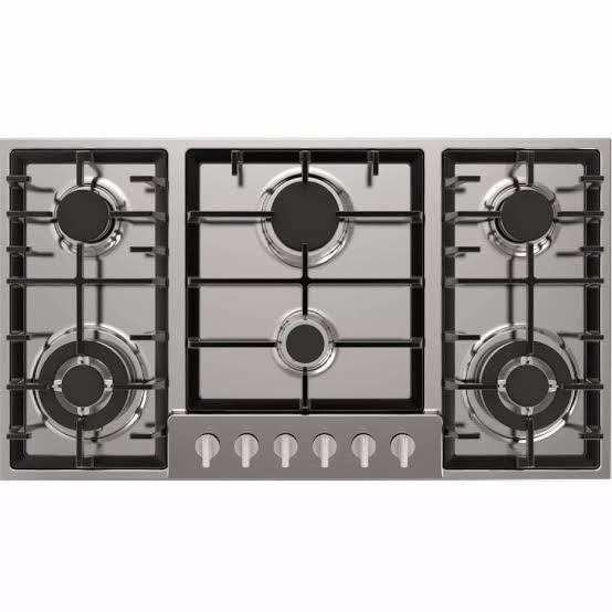 Parrilla de Gas 6 Quemadores 90cm Acero Inoxidable EB-483A