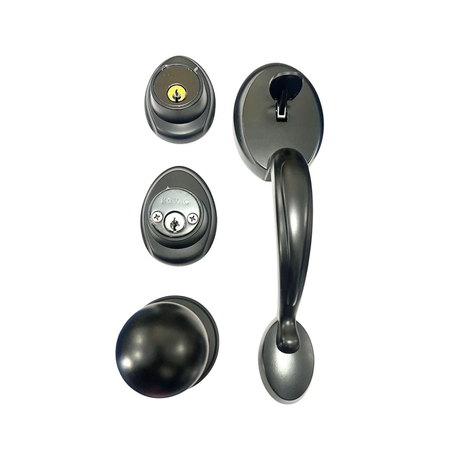 Cerradura Puerta Principal Austral 231924 Clásica Latón Antiguo