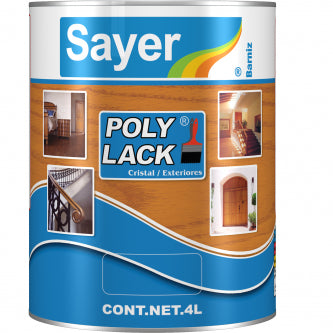 Galón Polylack Brillante Exterior UB-0200 Sayer Lack — imagen 1